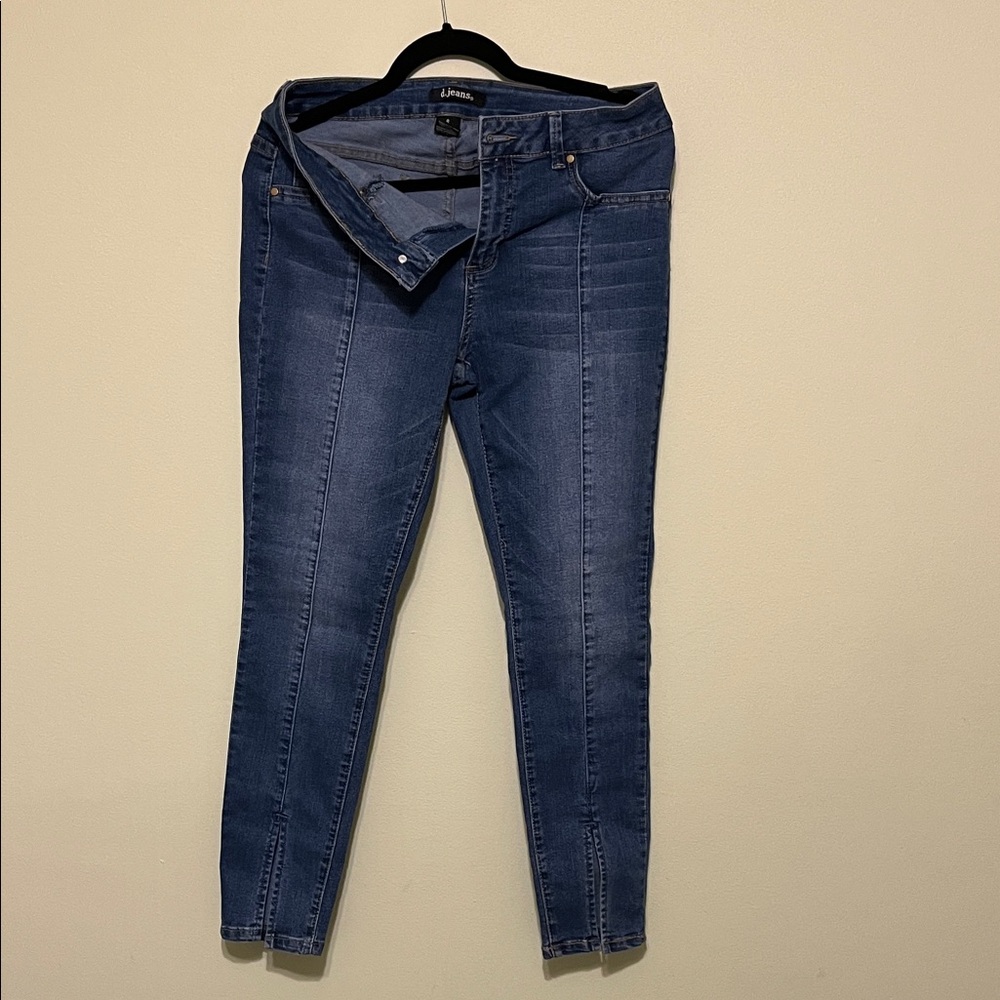 d. jeans Women's Classic Blue Skinny Jeans